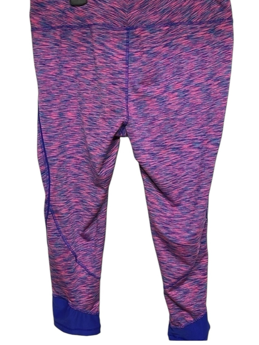 Avia Purple Blue Capri Leggings Women’s Athletic Yoga Workout Pants Large